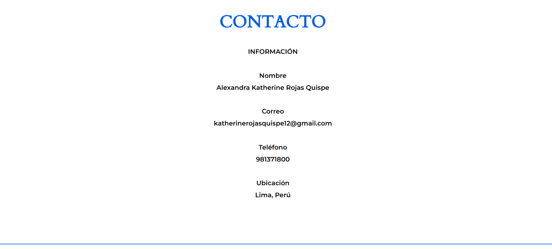 Contacto